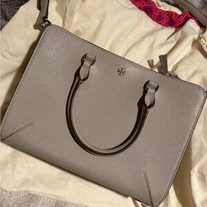 Tory Burch Robinson  Leather Satchel